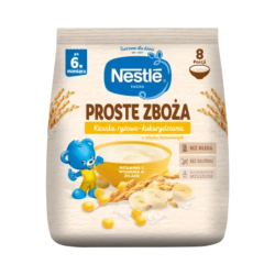 Nestle Proste Zboża Kaszka ryżowo-kukurydziana o smaku bananowym 144g