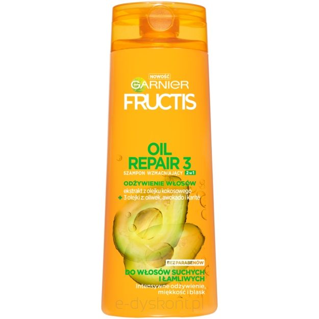Fructis Szampon Oleo Repair  2W1 400 Ml
