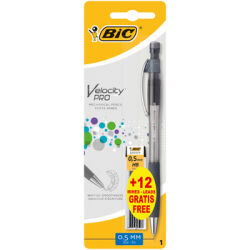 Bic ołówek Velocity Pro 0.5 mm  automatyczny blister 1 + 12 Wkładów