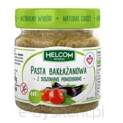 Helcom Pasta Bakłażanowa Z Suszonymi Pomidorami 225 Ml  Naturalnie