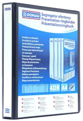 Donau Segregator Ofertowy Pp, A4/4Rd/65, Czarny 
