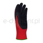 Donau Rękawice Safety Super Latex, Kat. Ii, Rozm. 11, Czerwone - 3