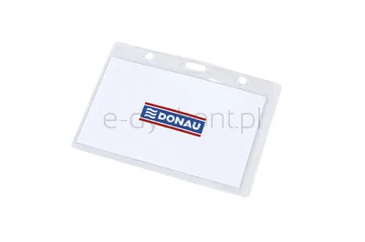 Identyfikator Donau, Otwór Z Boku, Miękki, Transparentny