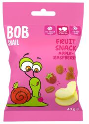 Bob Snail Przekąska jabłko malina 40 g
