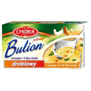 Cykoria Bulion Drobiowy Kostka 60G 