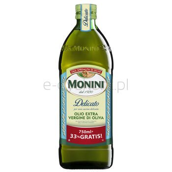 Monini Oliwa z Oliwek Extra Vergine Delicato 750ml + 33% gratis