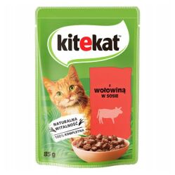 Kitekat sasz.85g wołowina w sosie