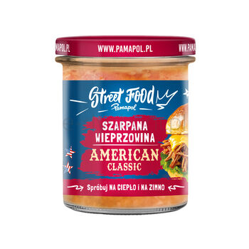 Pamapol Szarpana wieprzowina American Classic 280g