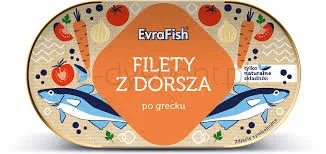 Evrafish Filety Z Dorsza Po Grecku 170 G