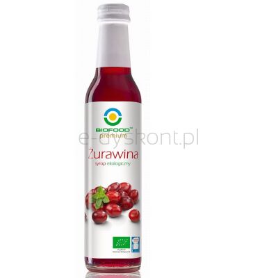 Biofood Syrop Z Żurawiny Bio 250 Ml
