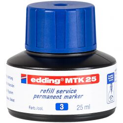 Edding Tusz Do Uzupełniania Markerów Permanentnych E-Mtk 25 Niebieski