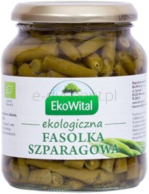 Ekowital Fasolka Szparagowa W Zalewie Bio 340 G / 185 G