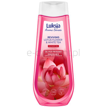 Luksja Żel Pod Prysznic Aroma Senses Lotos I Biała Herbata 500 Ml