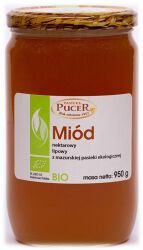 Pucer Miód lipowy BIO 950 g