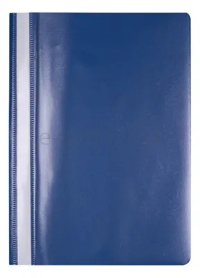 Skoroszyt Office Products, Pp, A4, Miękki, 100/170Mikr., Granatowy