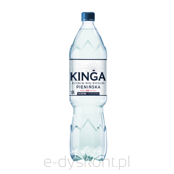 Woda Mineralna Kinga Pienińska 1,5l gazowana <br>(Paleta 504 szt.)