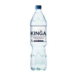 Woda Mineralna Kinga Pienińska 1,5l gazowana <br>(Paleta 504 szt.)