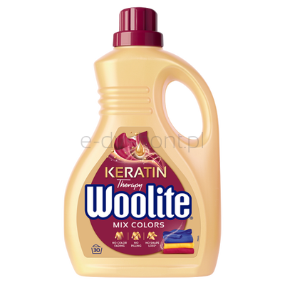 Woolite Płyn Do Prania Ochrona Kolorów Keratin 1,8L