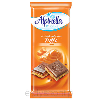 Alpinella Czekolada Nadziewana Toffi 100 G