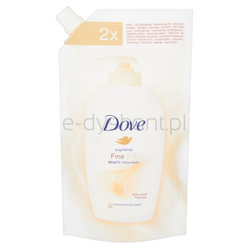 Dove Supreme Fine Silk Kremowy Płyn Myjący Opakowanie Uzupełniające 500 Ml