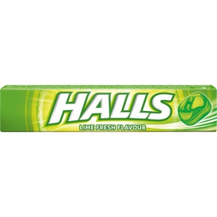 Halls Fresh Lime 335G