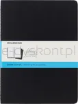 Zestaw 3 Zeszytów MOLESKINE Cahier Journals XL (19x25cm) w kropki, 120 stron, czarny - 10