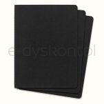 Zestaw 3 Zeszytów Moleskine Cahier Journals XL (19x25cm) w kropki, 120 stron, czarny - 3