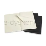 Zestaw 3 Zeszytów MOLESKINE Cahier Journals XL (19x25cm) w kropki, 120 stron, czarny - 5