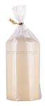 Donau HOME Świeca słupek Standard Gloss, 60x115mm, kremowy - 2