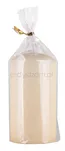 Świeca słupek DONAU HOME Standard Gloss, 60x115mm, kremowy - 2