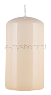 Donau HOME Świeca słupek Standard Gloss, 60x115mm, kremowy