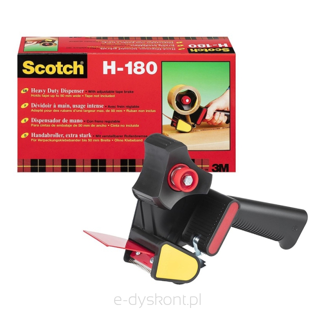 Dyspenser do taśm SCOTCH® (H180), 48-50mm, mix kolorów