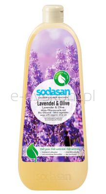 Sodasan Mydło W Płynie lawendowo - oliwkowe BIO 1000 ml