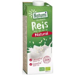 Natumi Napój Ryżowy Bez Dodatku Cukrów Bezglutenowy Bio 1 L 