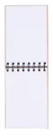 Kołonotatnik OFFICE PRODUCTS, craft, A6, w kratkę, 80 kart., 80gsm, brązowy - 2