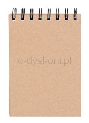 Office Products Kołonotatnik craft, A6, w kratkę, 80 kart., 80gsm, brązowy
