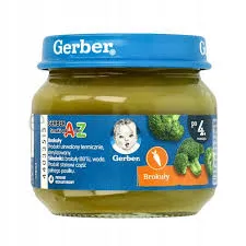 Gerber Obiadek Brokuły Po 4 Miesiącu 80G