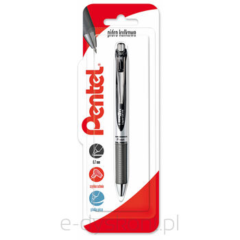 Pentel Pióro kulkowe EnerGel BL77 - czarne