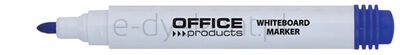 Office Products Marker do tablic okrągły, 1-3mm (linia), niebieski [BIURO]