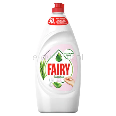 Fairy Płyn Do Mycia Naczyń Sensitive Aloes I Jaśmin 900 Ml