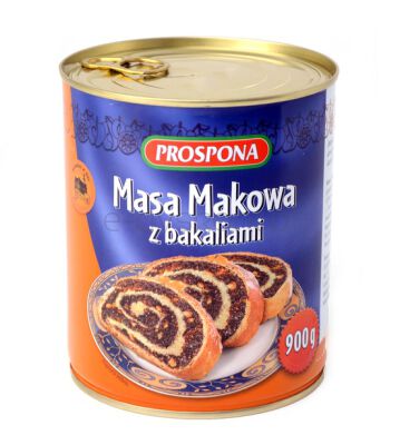 Prospona Masa Makowa Z Bakaliami B/K 400G