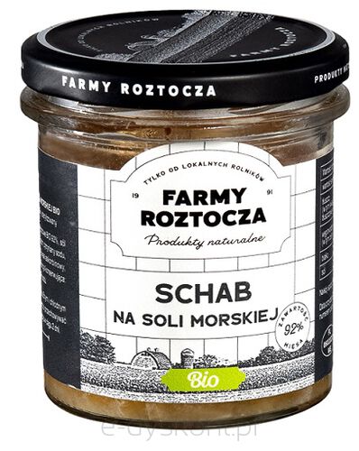 Schab Na Soli Morskiej Bio 250 G (Słoik) - Farmy Roztocza [BIO]