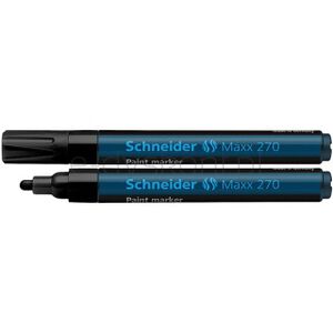 Schneider Marker olejowy Maxx 270, okrągły, 1-3mm, czarny