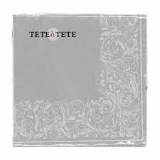 Tete A Tete Serwetki Elegant Tangle Silver