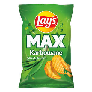 Lays Karbowane Zielona Cebulka 120G