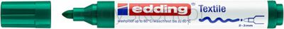 Edding Marker tekstylny e-4500 2-3 mm, zielony [BIURO]