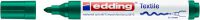 Edding Marker tekstylny e-4500 2-3 mm, zielony [BIURO]