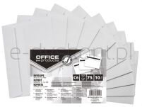 Koperty samoklejące Office Products Sk, C6, 114X162Mm, 75Gsm, 10Szt., Białe - 2
