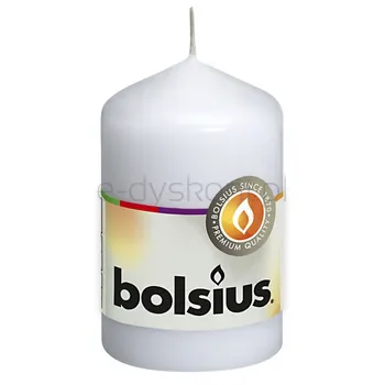 Bolsius Świeca Pieńkowa 80/48 Biała