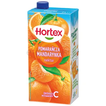 Hortex Pomarańcza Mandarynka nektar karton 2L